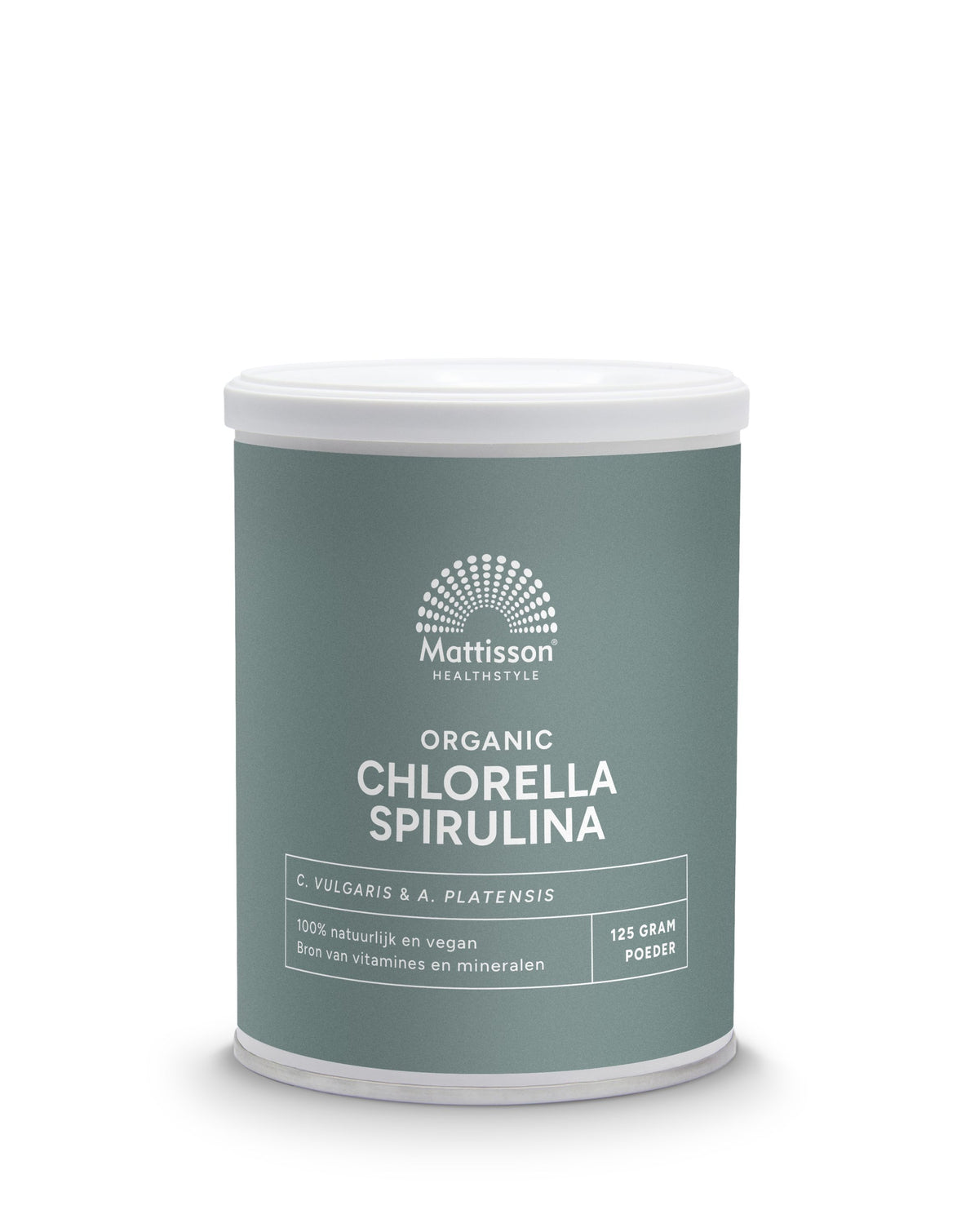 Mattisson Organic chlorella spirulina 125.00 Gram