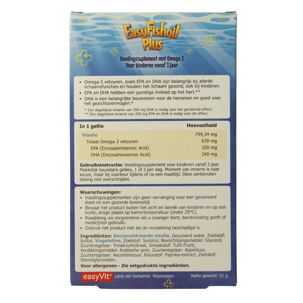 EasyVit Easyfishoil plus 30.00 Gummies