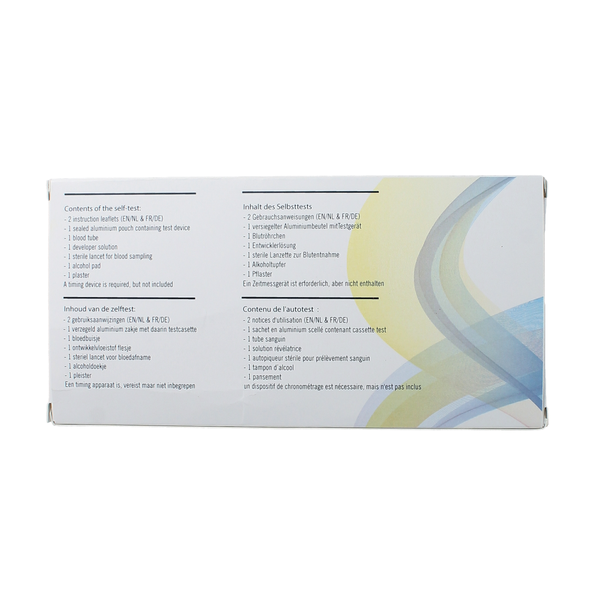 The Tester Ei allergie test 1.00 Stuks