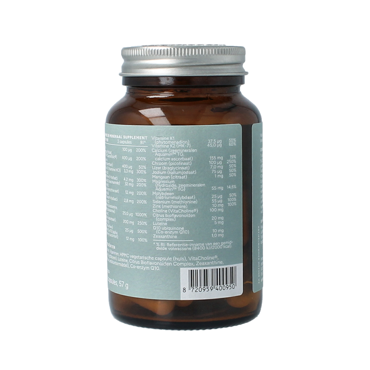 Mattisson Multi man vegan - goed opneembaar 60.00 Vegetarische capsules