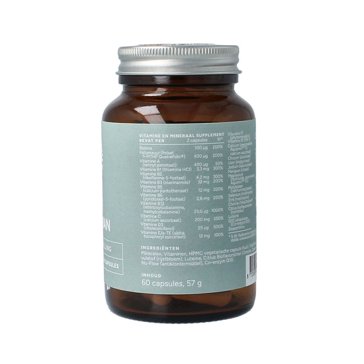 Mattisson Multi man vegan - goed opneembaar 60.00 Vegetarische capsules