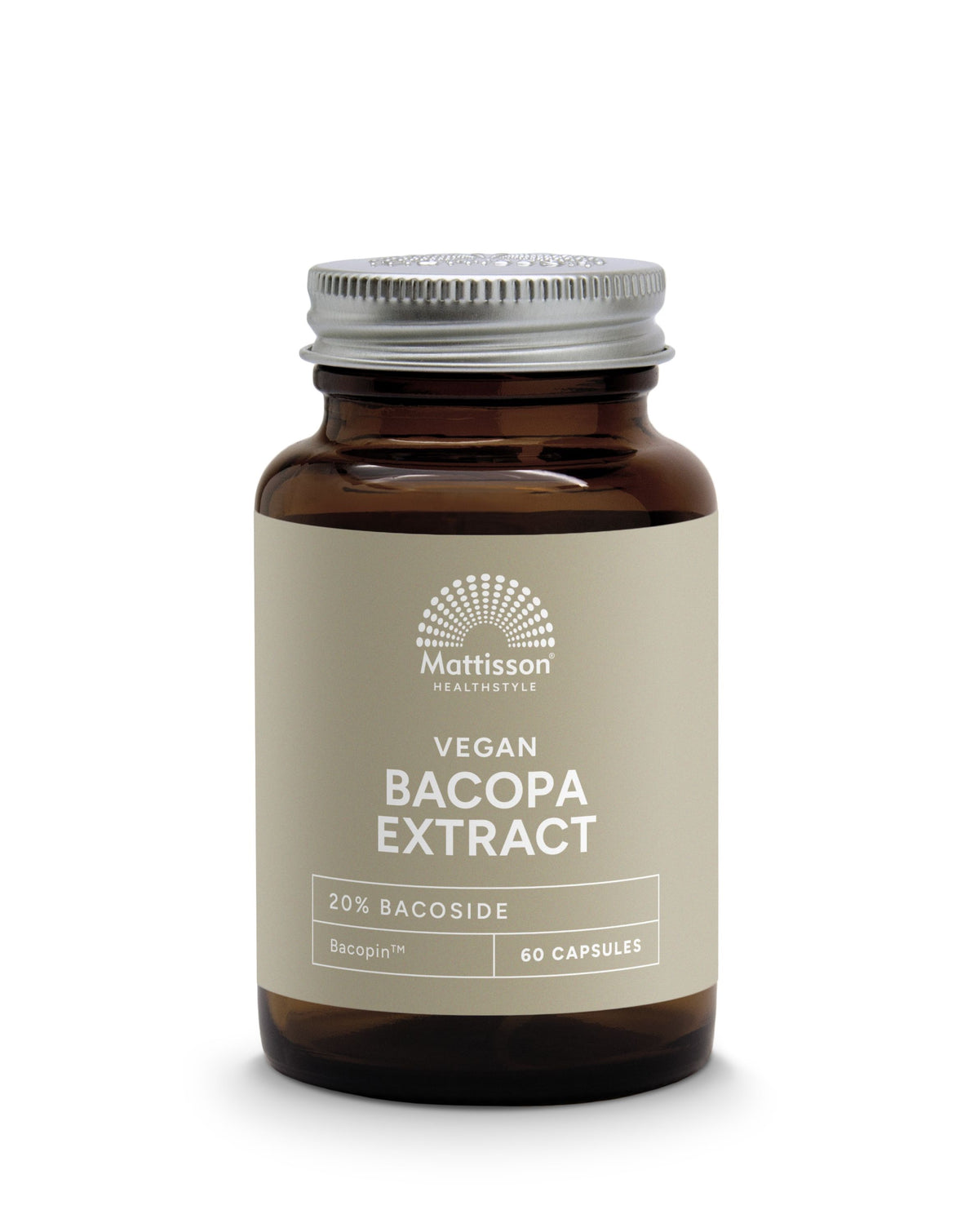 Mattisson Vegan bacopa extract 150mg 60.00 Capsules