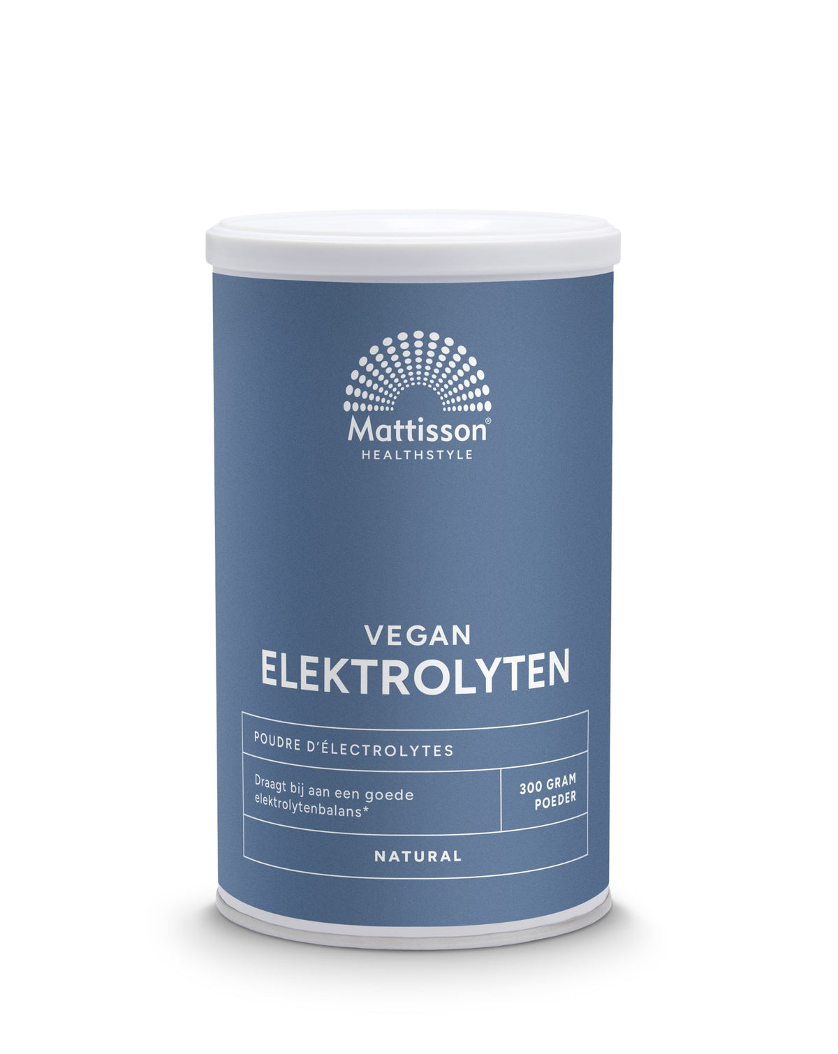 Mattisson Elektrolyten poeder naturel vegan 300.00 Gram