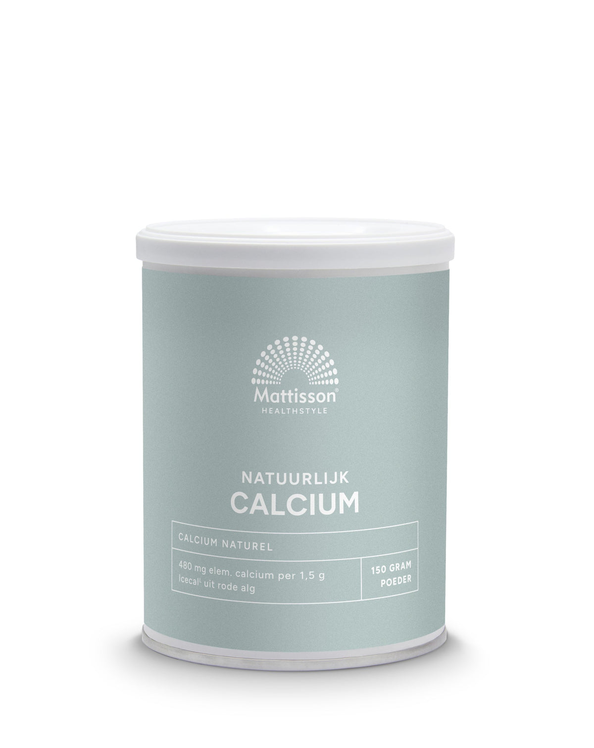 Mattisson Natuurlijk calcium icecal 480mg 150.00 Gram