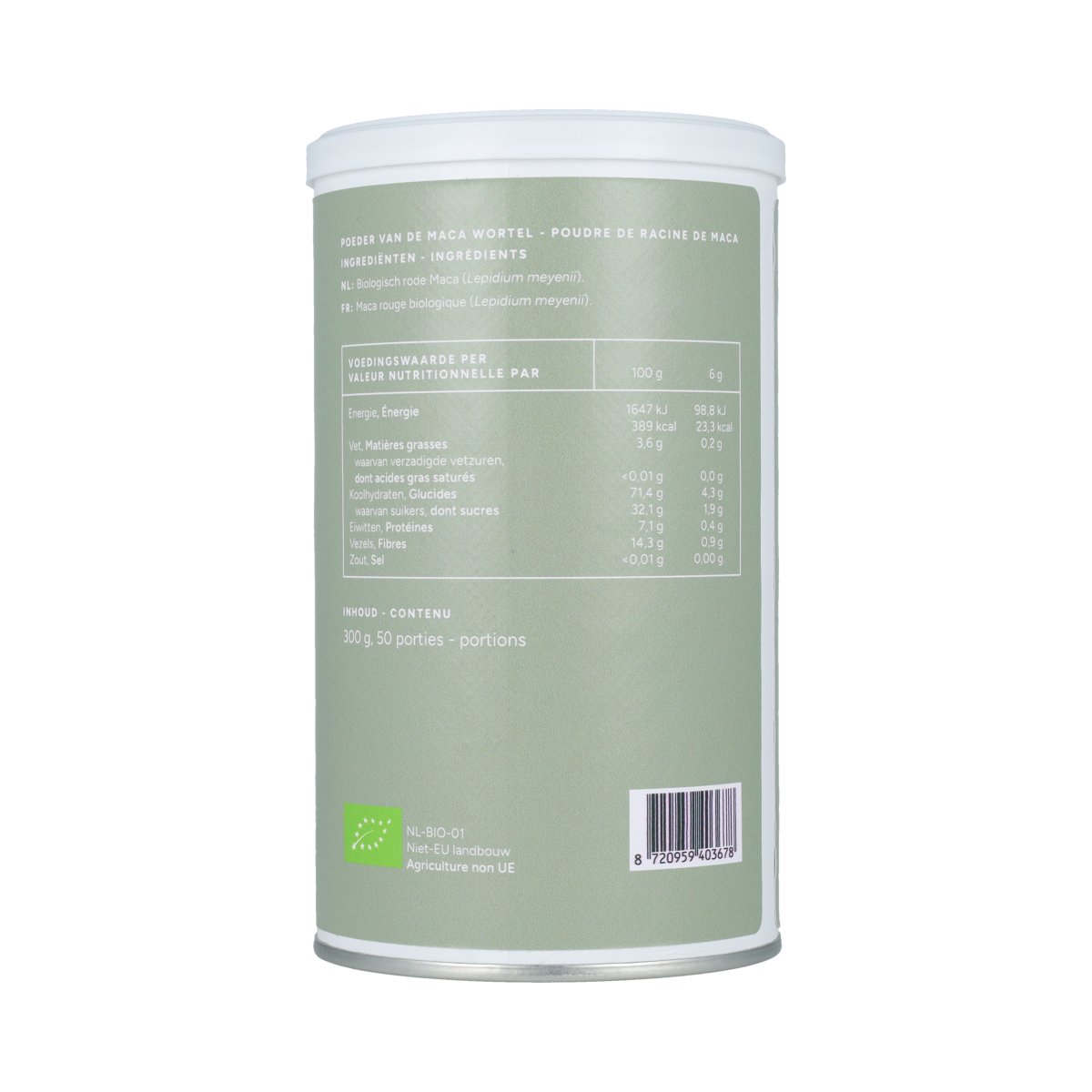 Mattisson Organic Maca Rood 300.00 Gram
