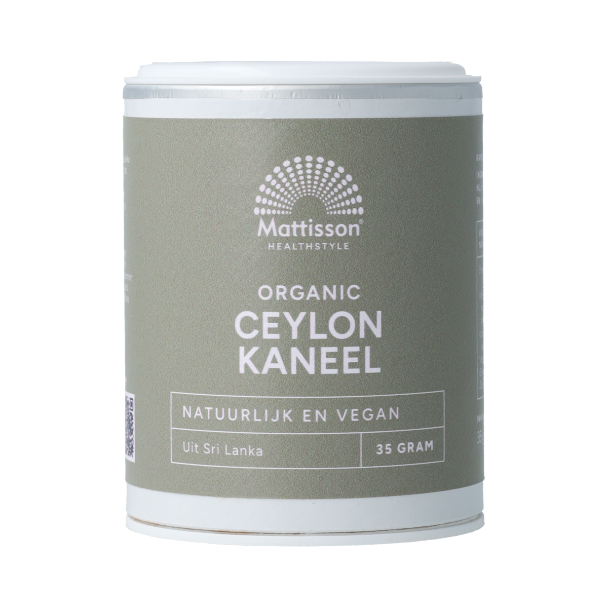 Mattisson Organic Ceylon Kaneel 35.00 Gram