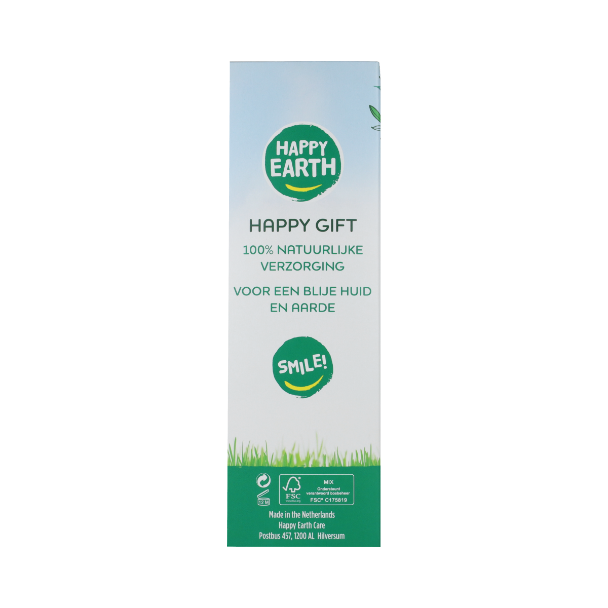 Happy Earth Giftset Cedar Lime Doucheg & Lavender Ylang Handz 1.00 Stuks