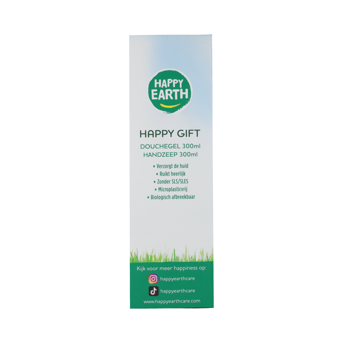 Happy Earth Giftset Cedar Lime Doucheg & Lavender Ylang Handz 1.00 Stuks