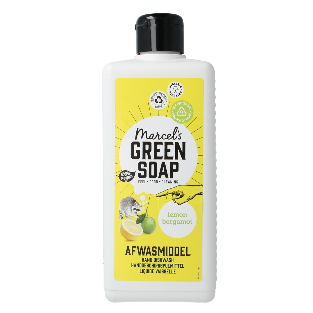 Marcel's Green Soap Afwasmiddel lemon & bergamot 500.00 Milliliter