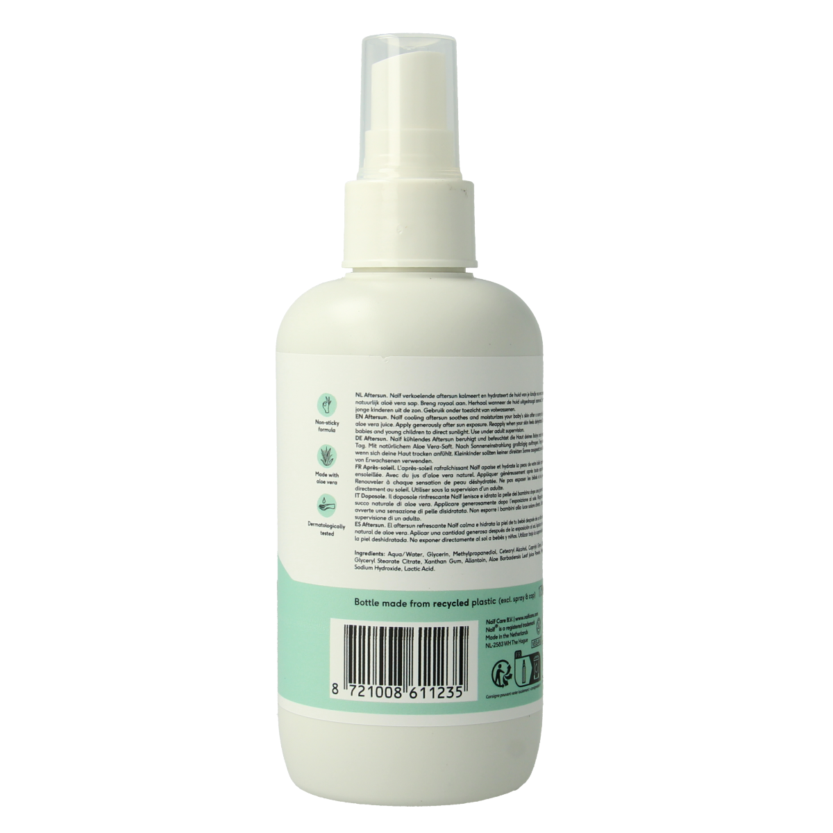 Naif Zon baby & kids aftersun parfumvrij 175.00 Milliliter