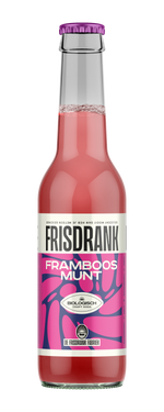 De Frisdrank Fabriek  Koolzuurhoudende frisdrank framboos munt bio 275.00 Milliliter