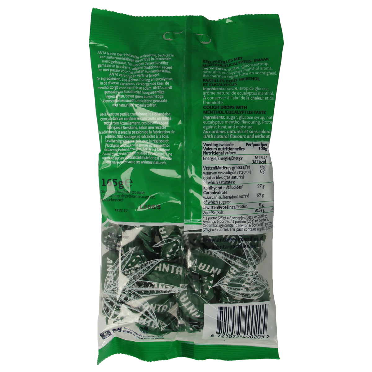 Anta Eucalyptus menthol 165.00 Gram