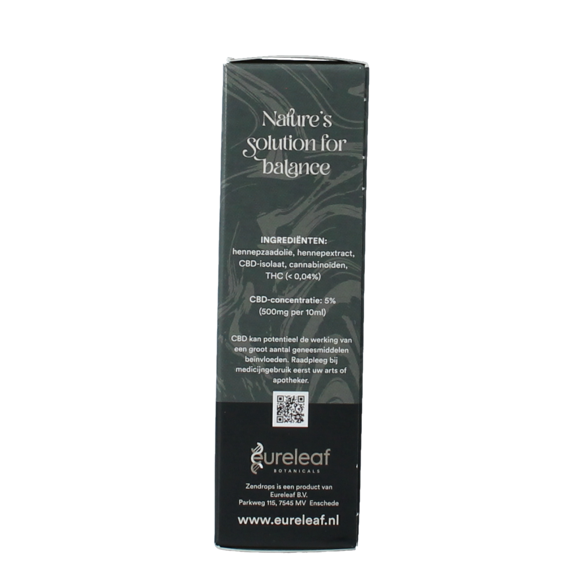 Zendrops CBD olie 5% hennepzaadolie 10.00 Milliliter