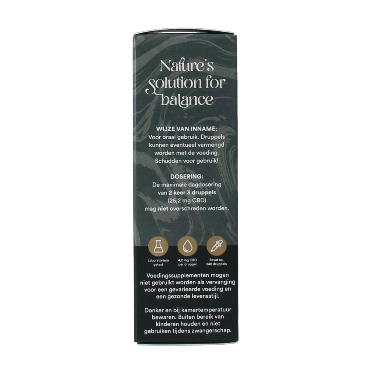 Zendrops CBD olie paarden 10% hennepzaadolie 30.00 Milliliter