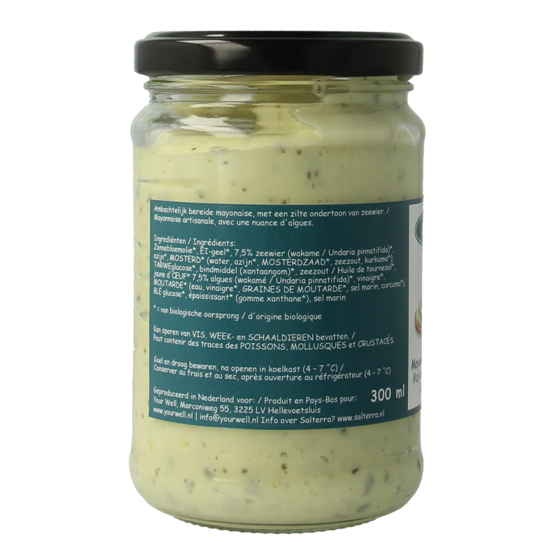 Salterra Mayonaise met wakame bio 300 Milliliter