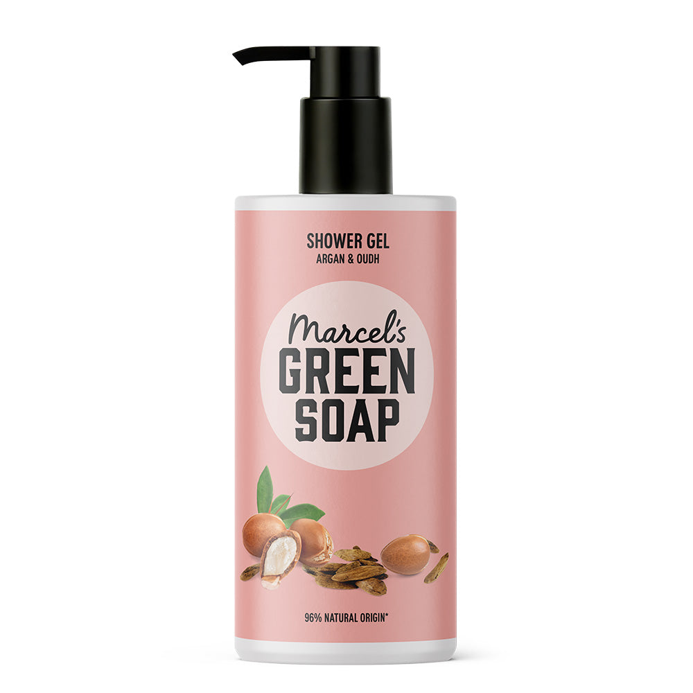 Marcel's Green Soap Shower Gel Argan & Oudh 300.00 Milliliter