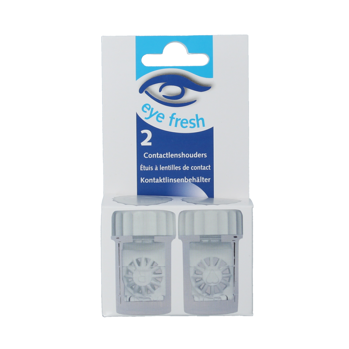 Eyefresh Lenshouder busje duo 2.00 Stuks