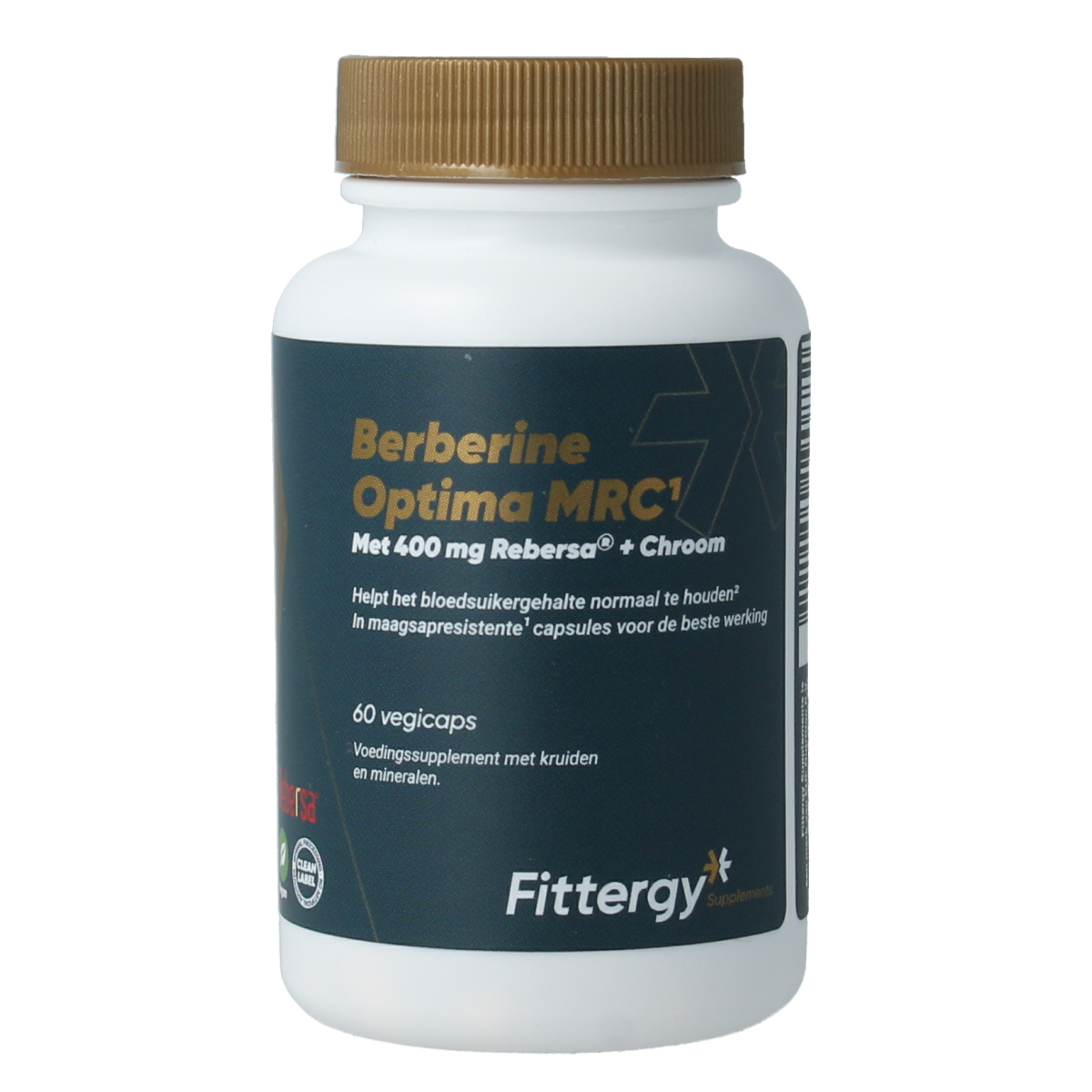 Fittergy Berberine optima MRC 60.00 Vegetarische capsules