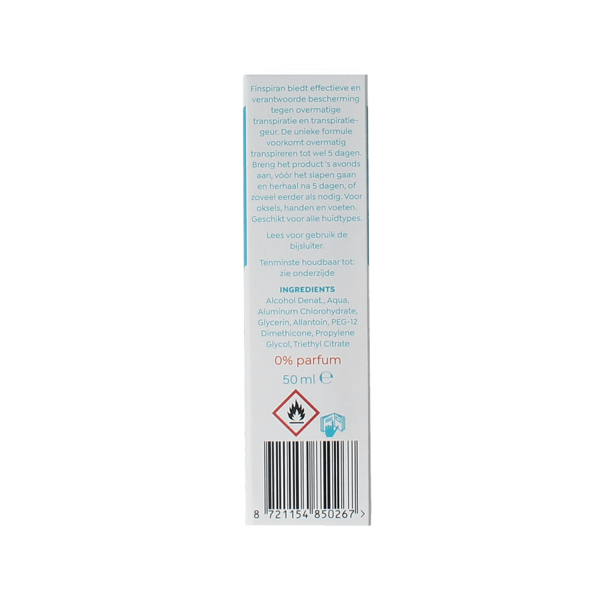 Finspiran Anti-transpirant spray 50.00 Milliliter