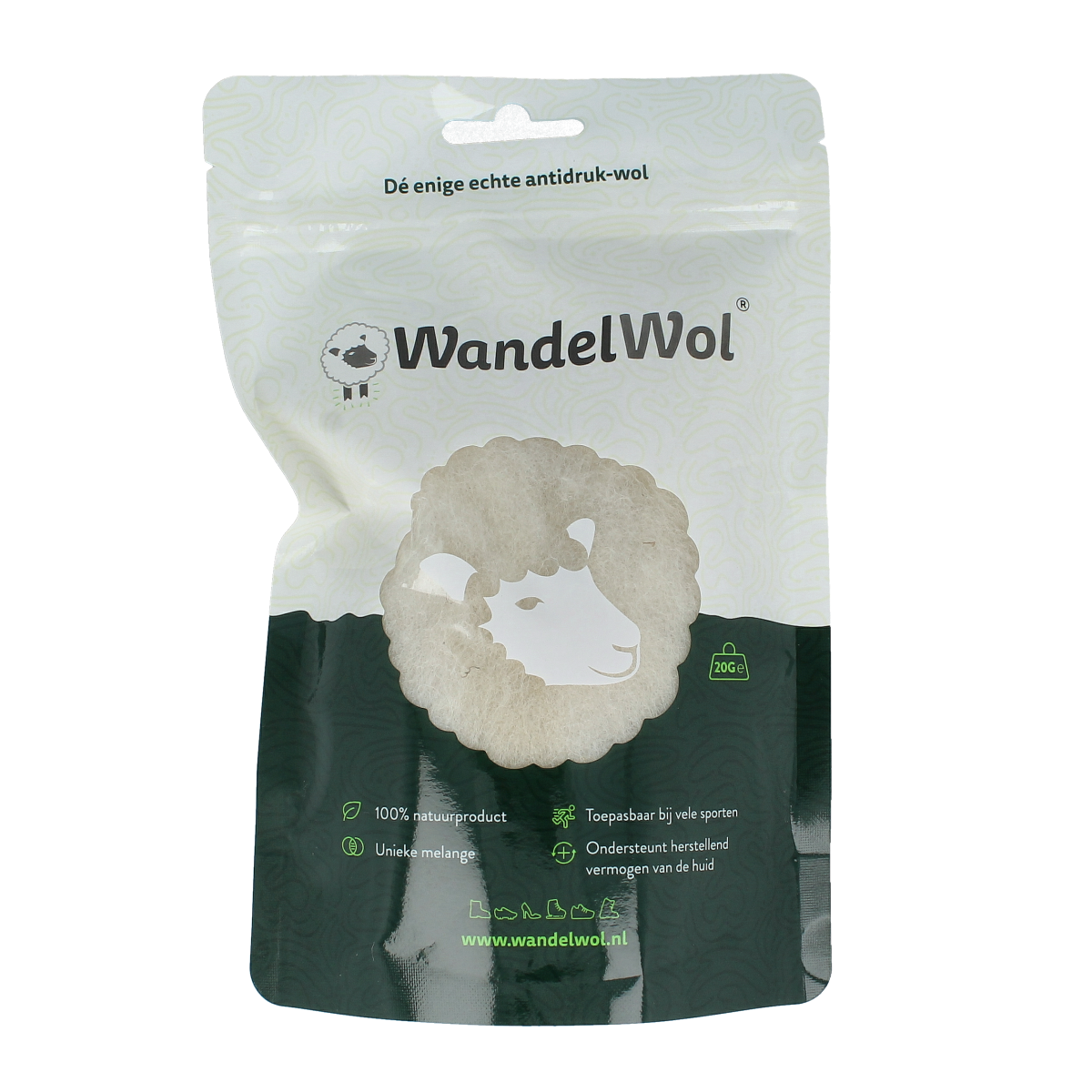 Wandelwol Antidruk-wol 20.00 Gram