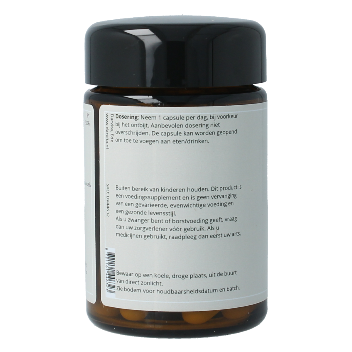Darvita D3 3000 IU MCT-poeder (kokos) 60.00 Vegetarische capsules