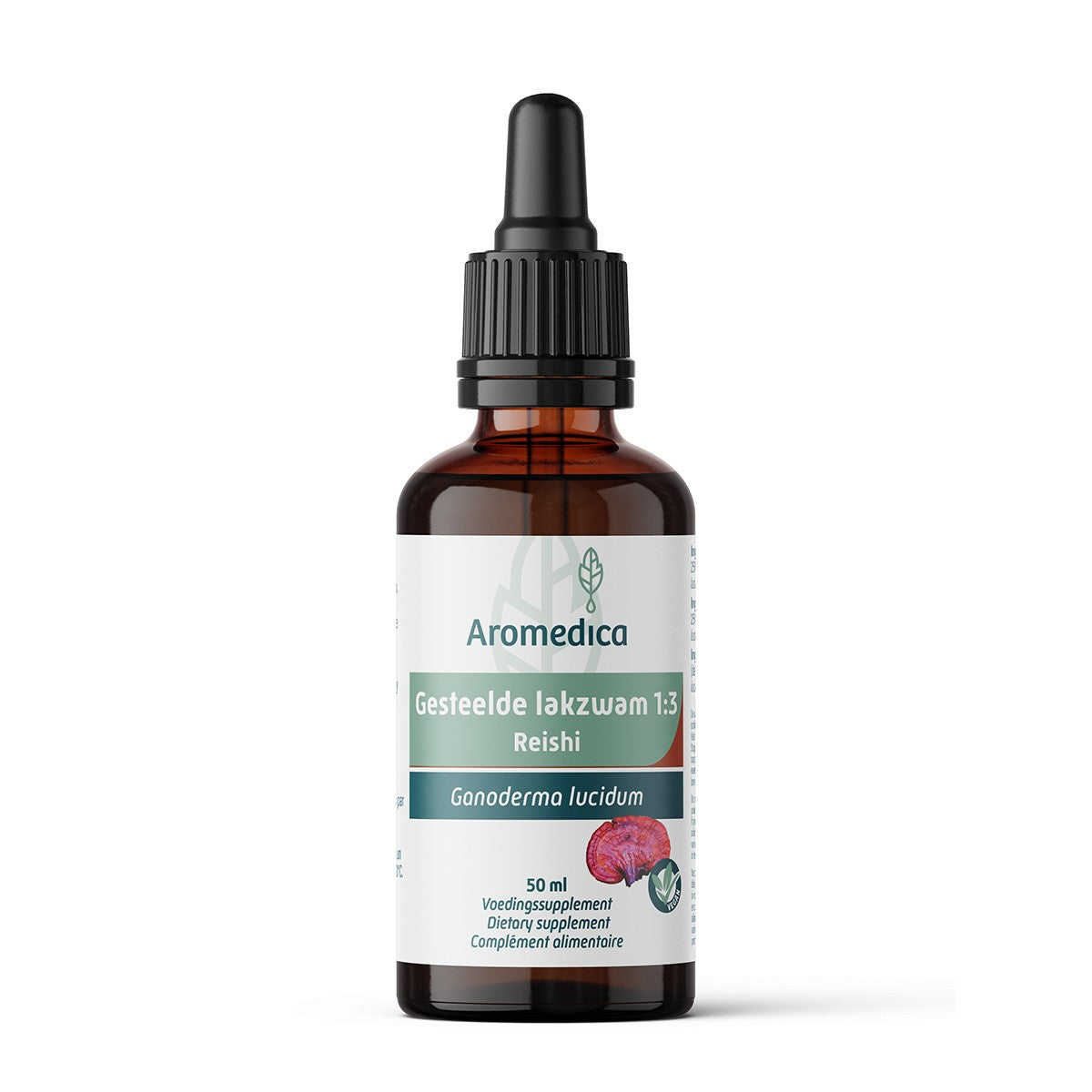 Aromedica Gesteelde lakzwam reishi 1:3 50.00 Milliliter