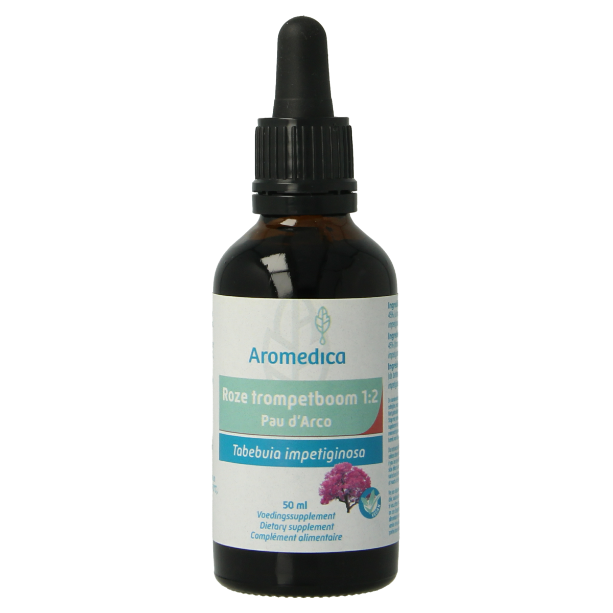 Aromedica Roze trompetboom - Pau 'd arco 1:2 50.00 Milliliter