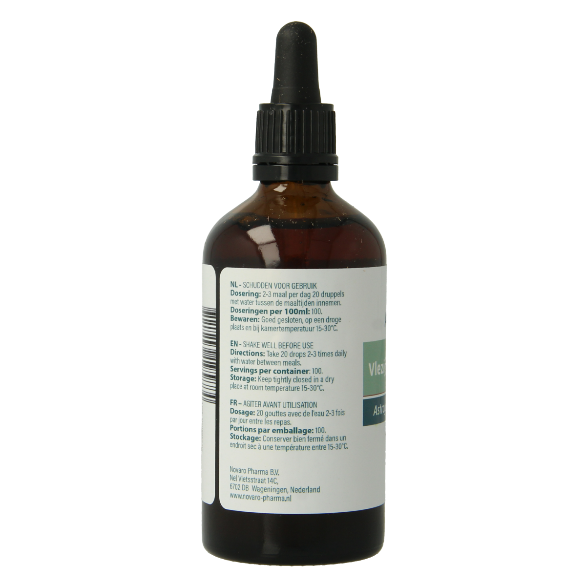 Aromedica Vlezige hokjespeul 1:2 100.00 Milliliter