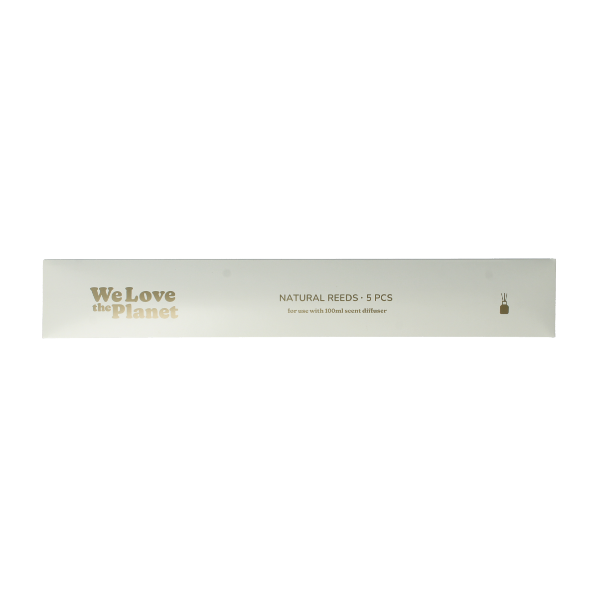 We Love The Planet Natural reeds geurstokjes voor 100ml diffuser 5.00 Stuks