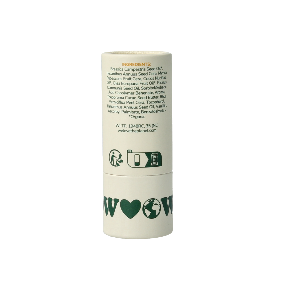 We Love The Planet Lipbalm sweet honey vegan 7.00 Gram
