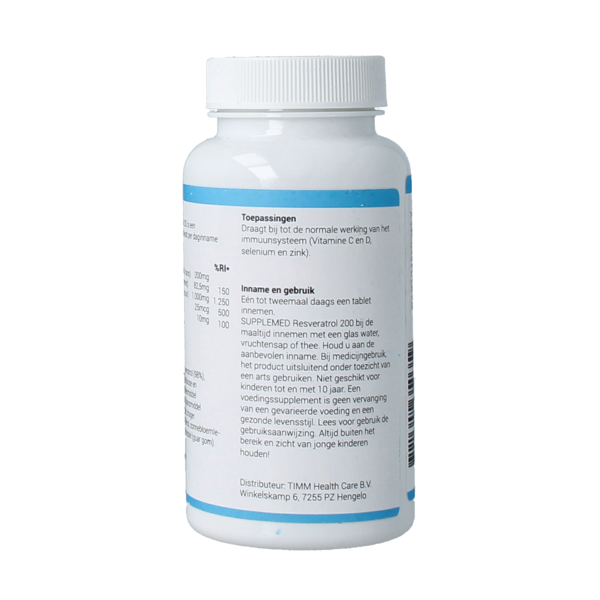 Supplemed Resveratrol 200 60.00 Tabletten