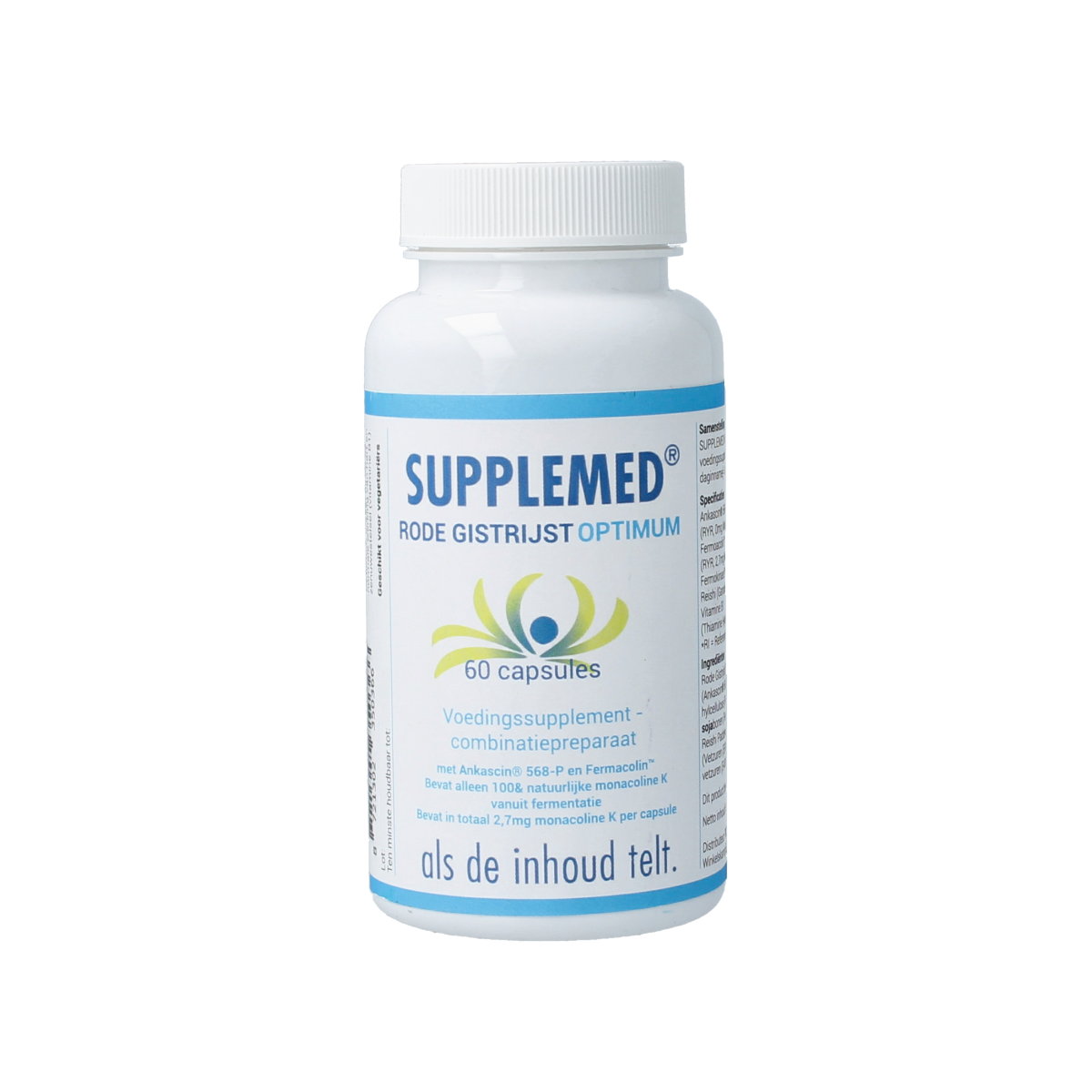 Supplemed Rode gistrijst optimum 60.00 Capsules
