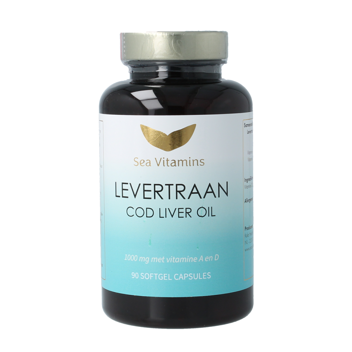 Sea Vitamins Levertraan 90.00 Softgels