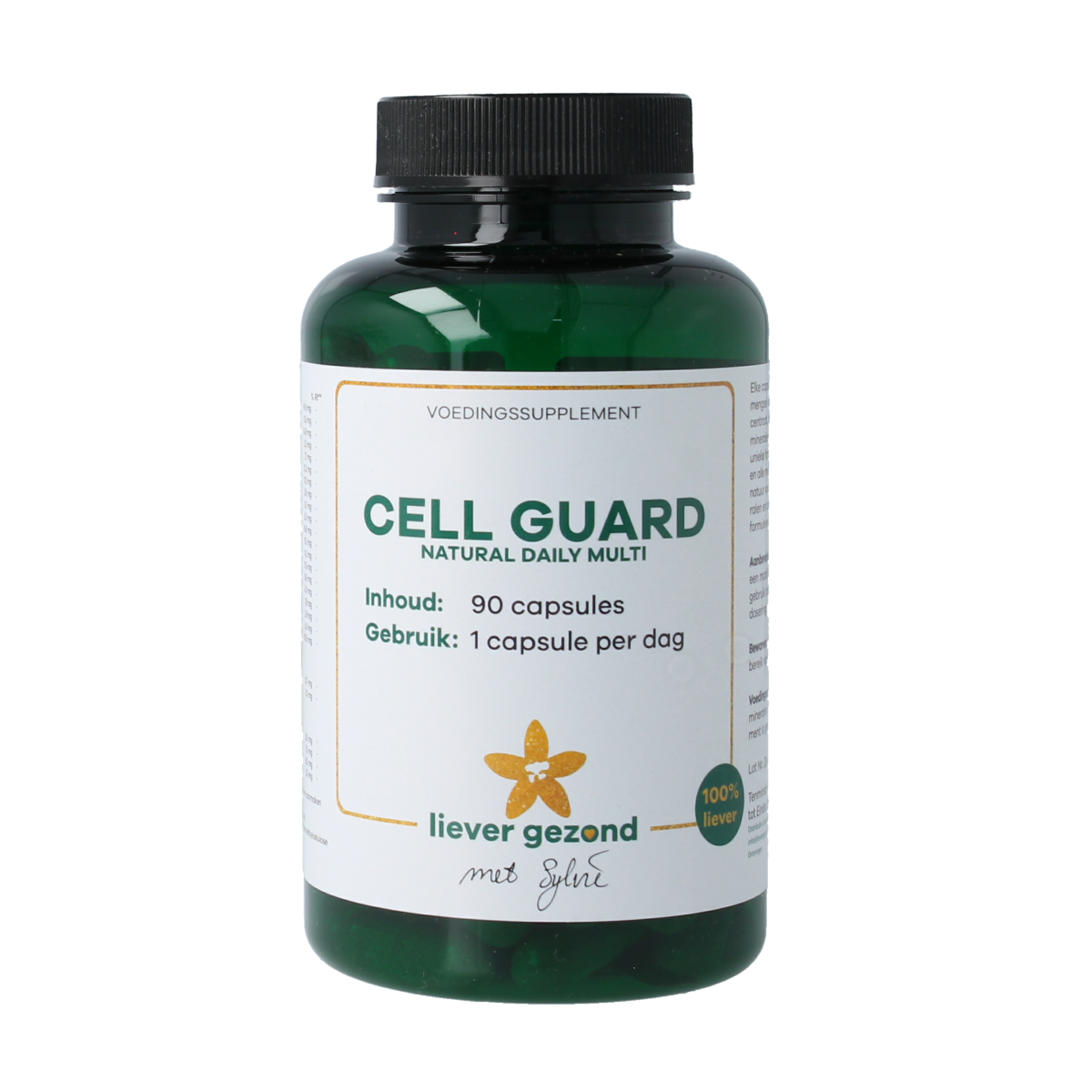 Liever Gezond Natural daily multi cell guard 90.00 Vegetarische capsules