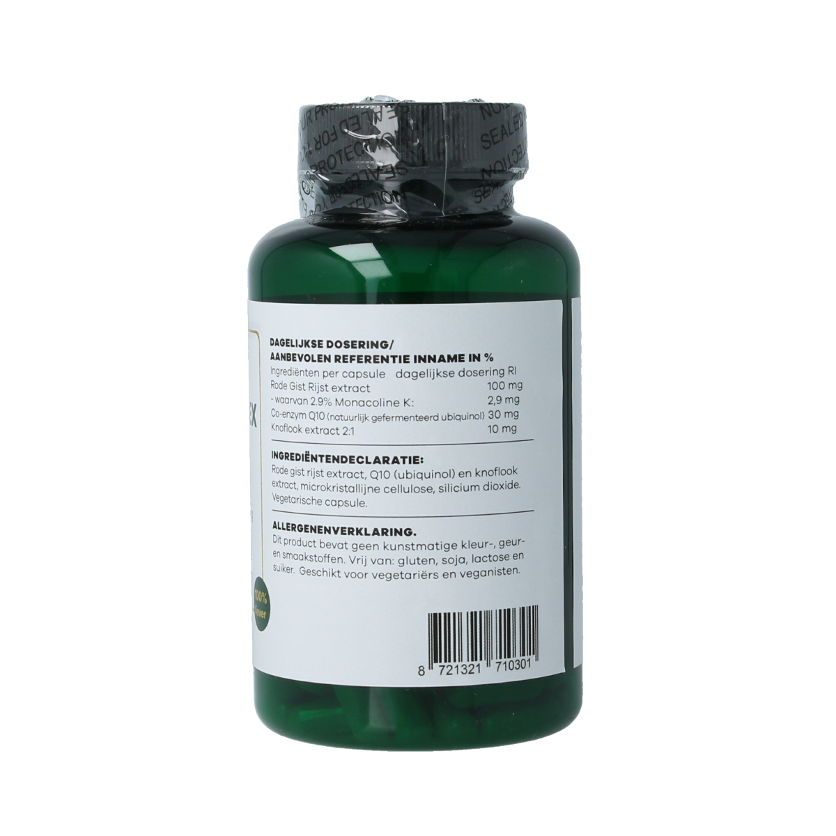 Liever Gezond Rode gist rijst complex Q10 60.00 Vegetarische capsules