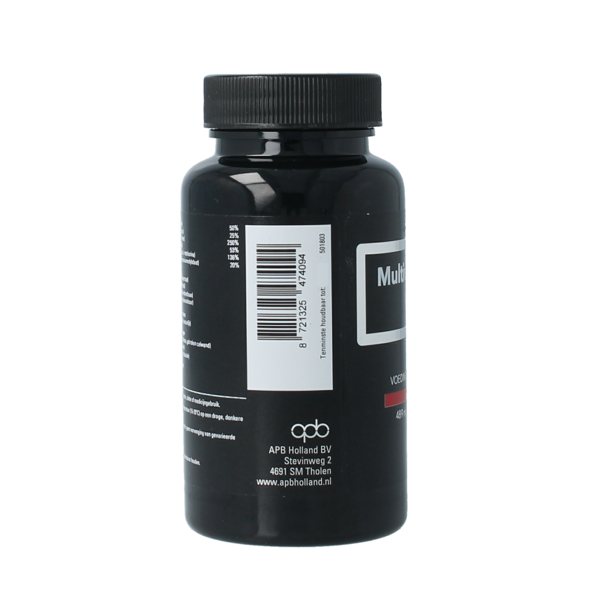 APB Holland Multi vitamine puur 489mg 60.00 Capsules