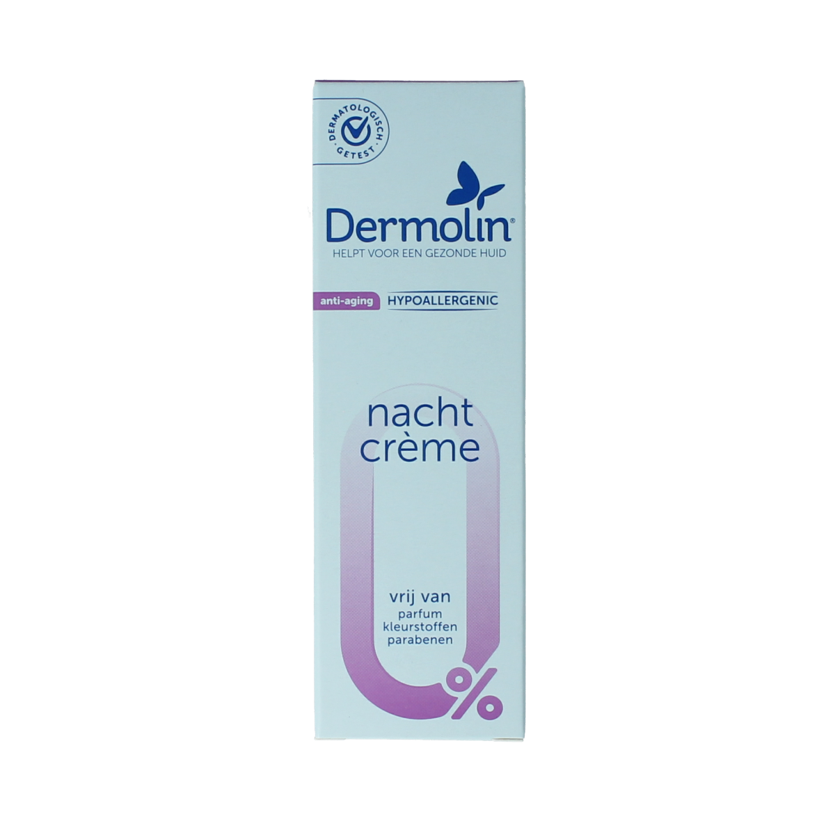 Dermolin Nachtcreme anti-aging flacon 50.00 Milliliter