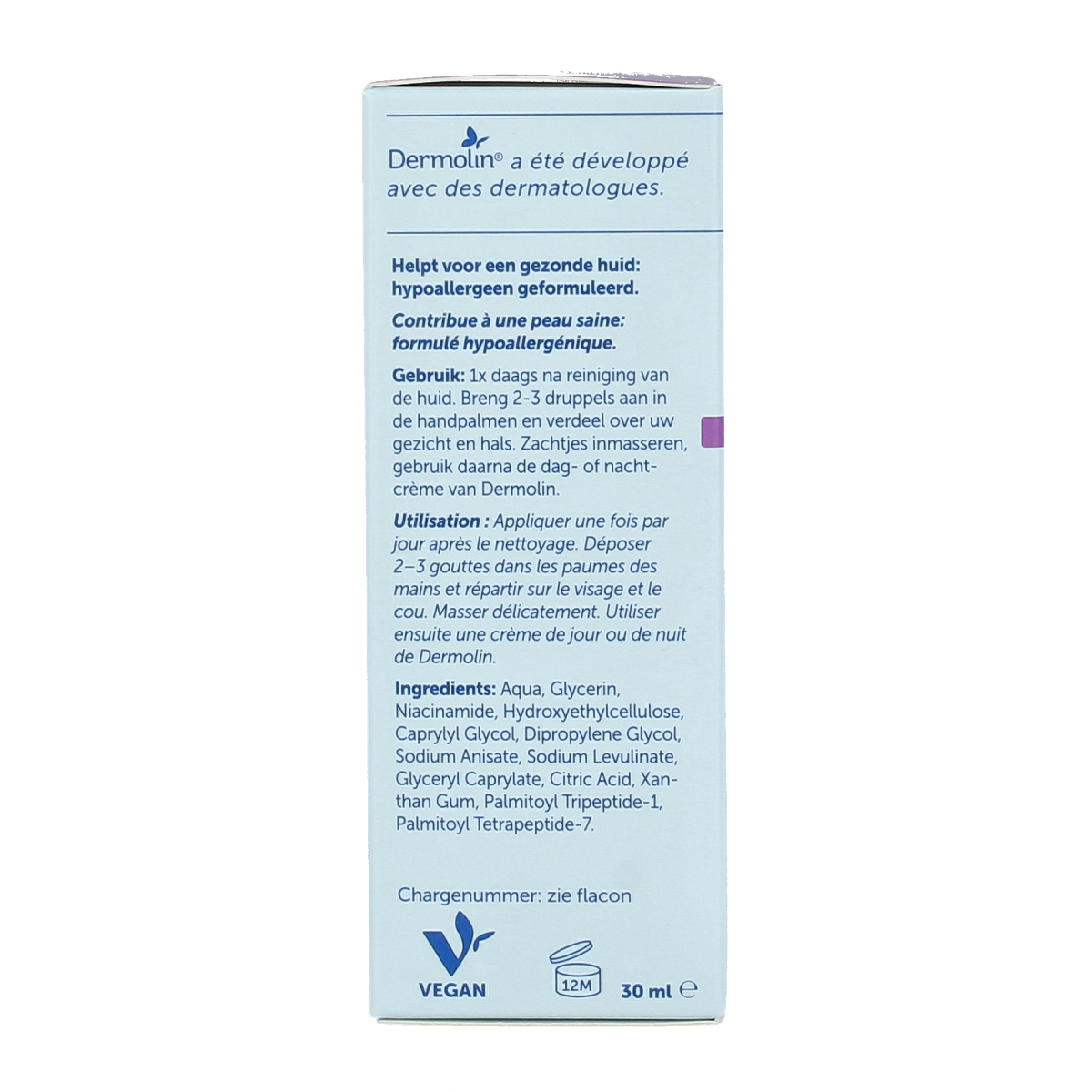 Dermolin Serum anti-aging met pipet 30.00 Milliliter