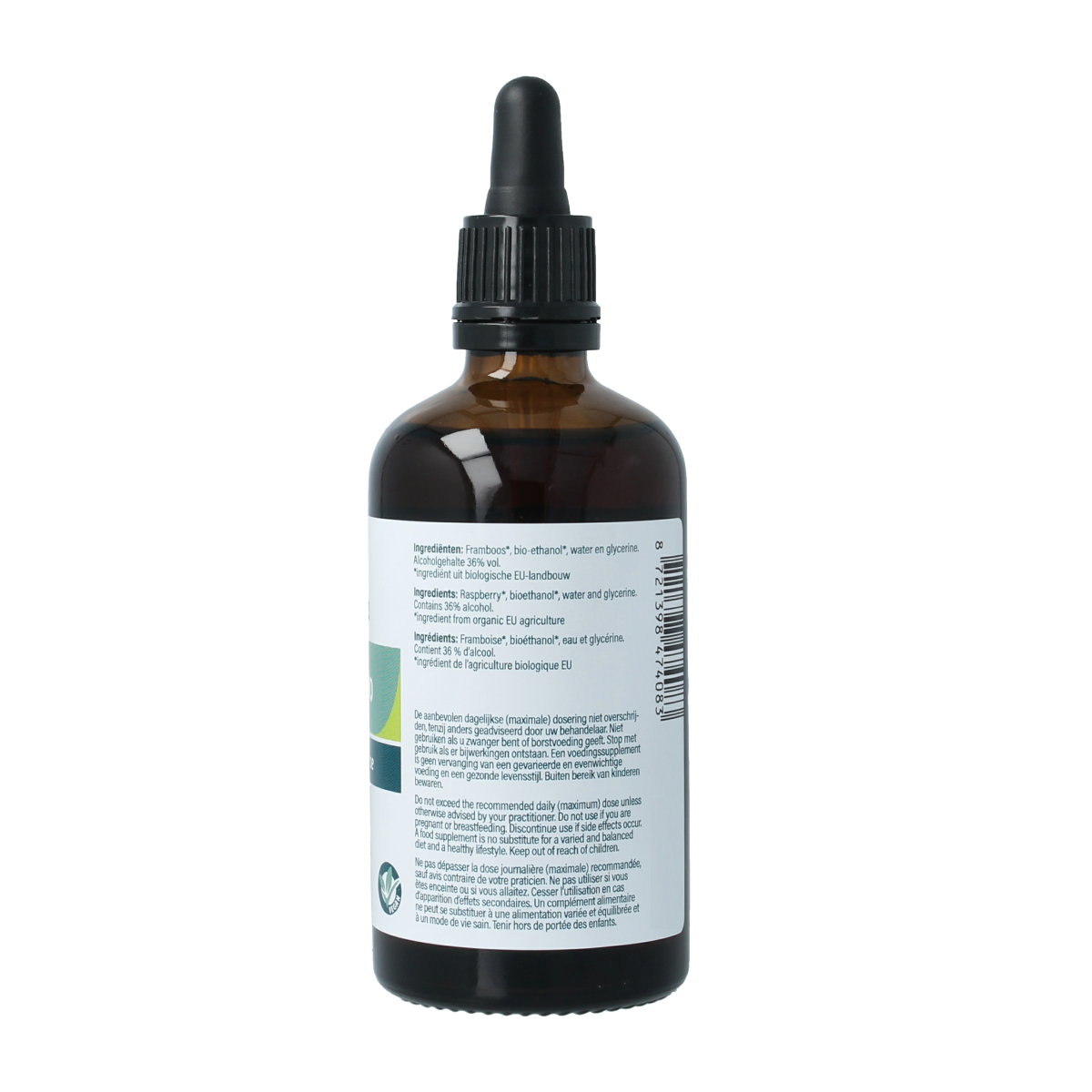 Aromedica Framboos gemmo tinctuur - Rubus idaeus bio 100.00 Milliliter
