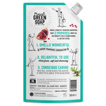 Marcel's Green Soap Handzeep Ceder & Pomegranate Navulling 500.00 Milliliter