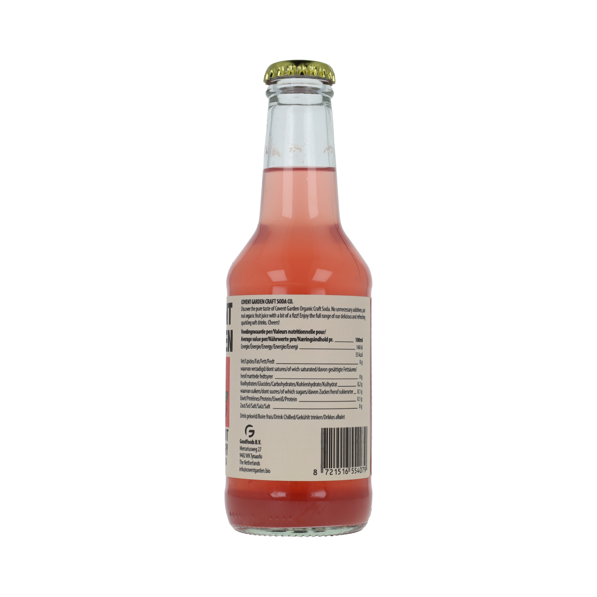 Covent Garden Grapefruit cranberry bio 250.00 Milliliter