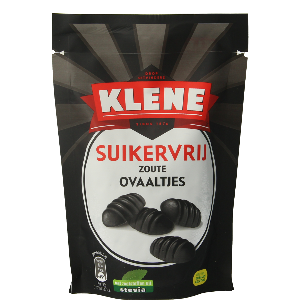 Klene Zoute ovaaltjes suikervrij 110.00 Gram