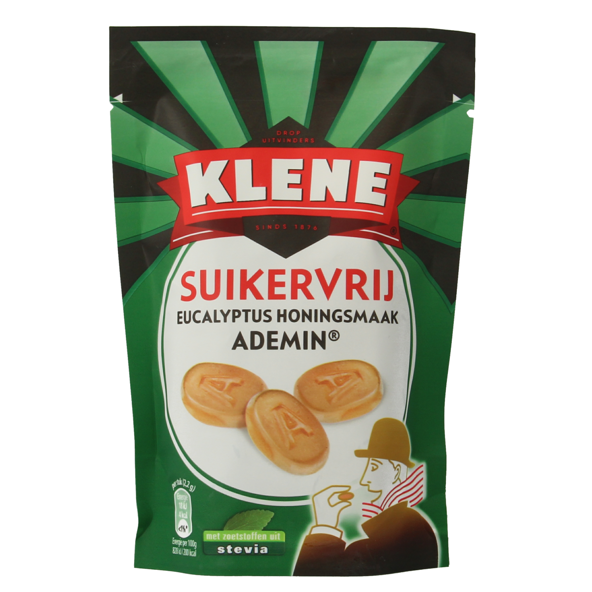 Klene Ademin suikervrij 110.00 Gram