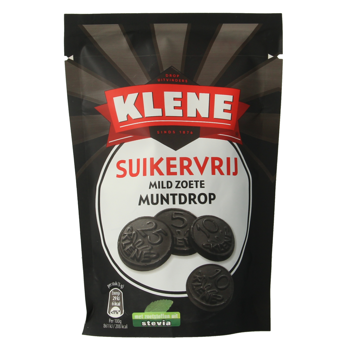 Klene Muntdrop suikervrij 100.00 Gram