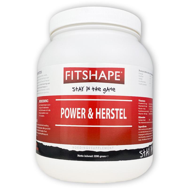 Fitshape Power & herstel I vanille 1200.00 Gram