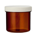 Spruyt Hillen Tabletflacon 120ml bruin met dop 100.00 Stuks