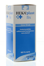 Hekaplast Fix pleister 2m x 10cm met schutvel 1.00 Rol