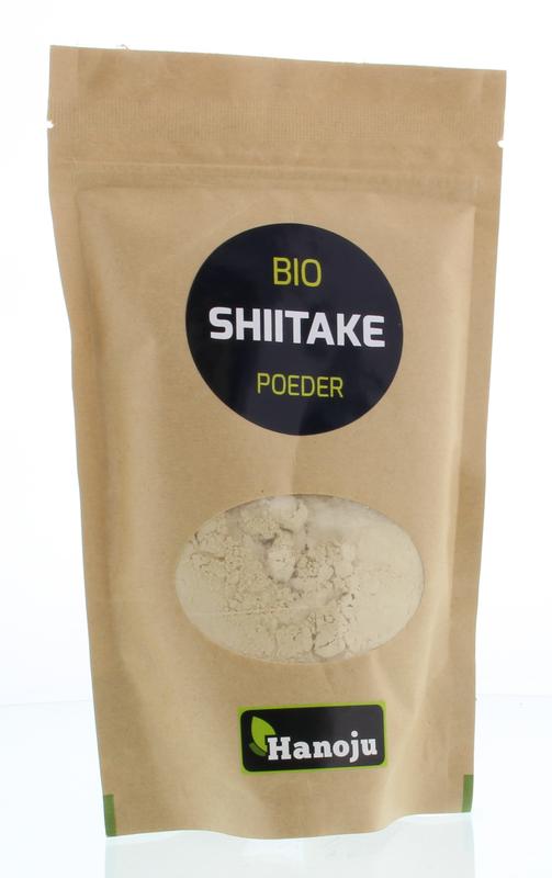 Hanoju Shiitake poeder bio 100.00 Gram