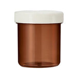 Spruyt Hillen Tabletflacon 40ml bruin met dop 80.00 Stuks