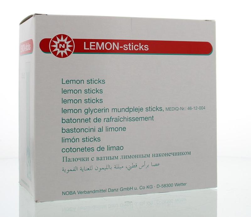 Applimed Lemon glycerine swabs noba 25.00 Stuks